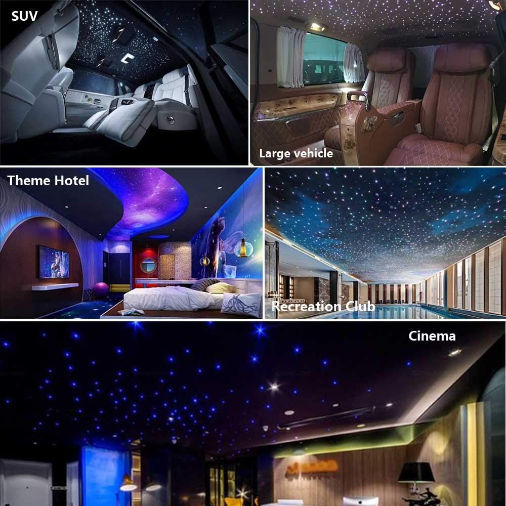 20W RGBW LED Starlight Headliner Light Kit with APP Remote F9999