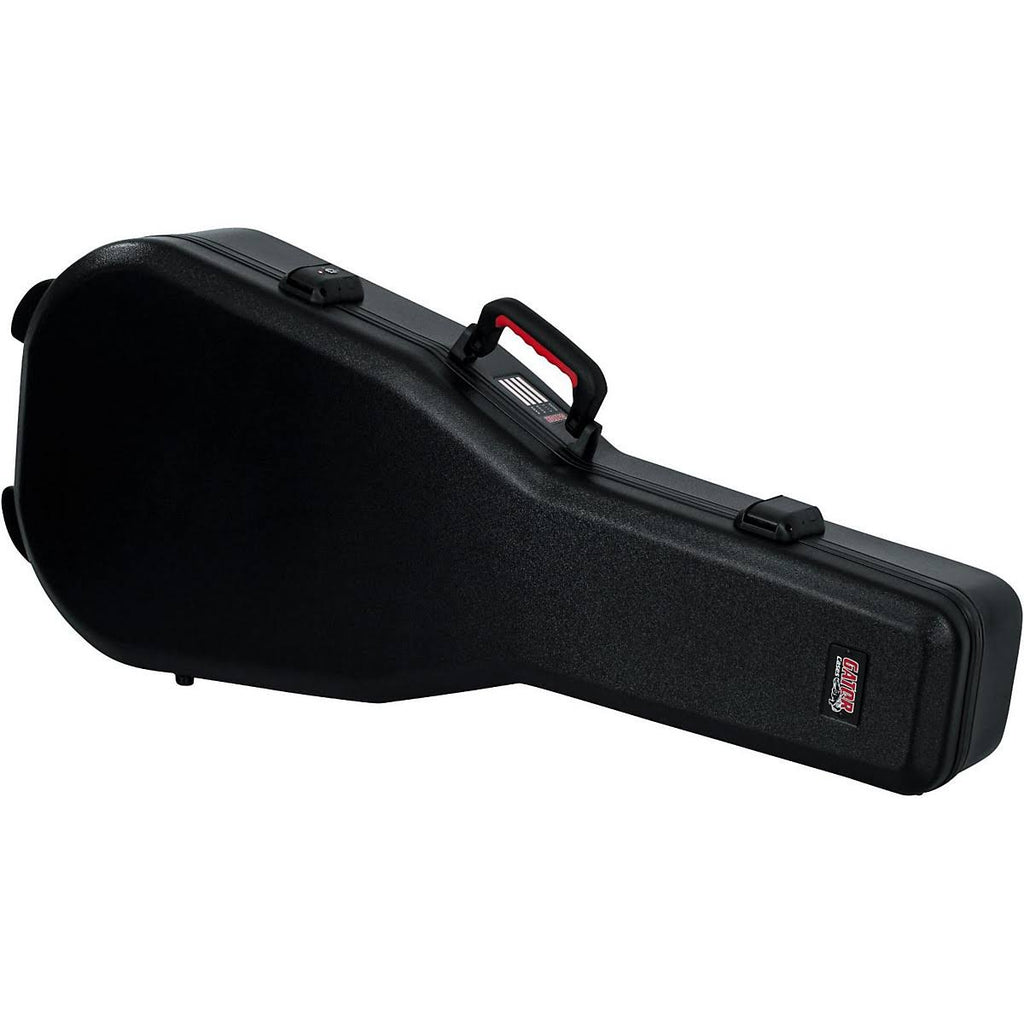 Black Molded Acoustic Guitar Case X338