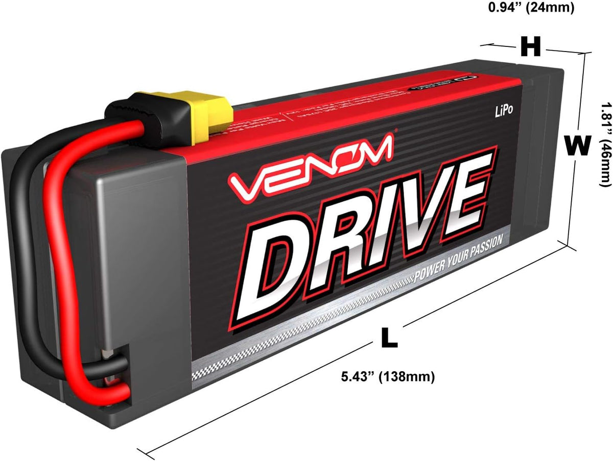 2S 5000mAh 7.4V LiPo Battery S731
