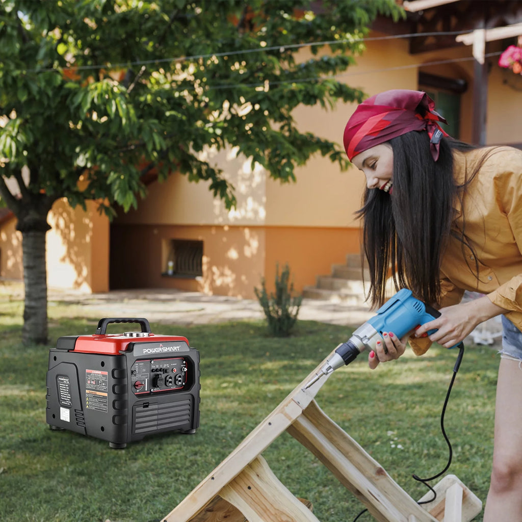 1500 Watt Portable Gas Power Inverter Generator E5054