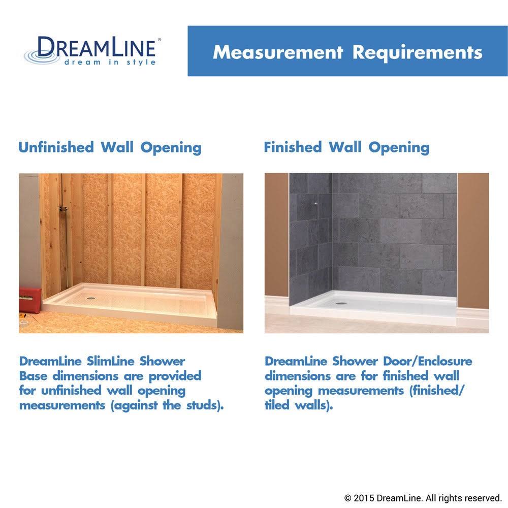 Double Threshold Shower Base B85282