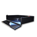 Black Steel Golf Cart Cargo Box V616