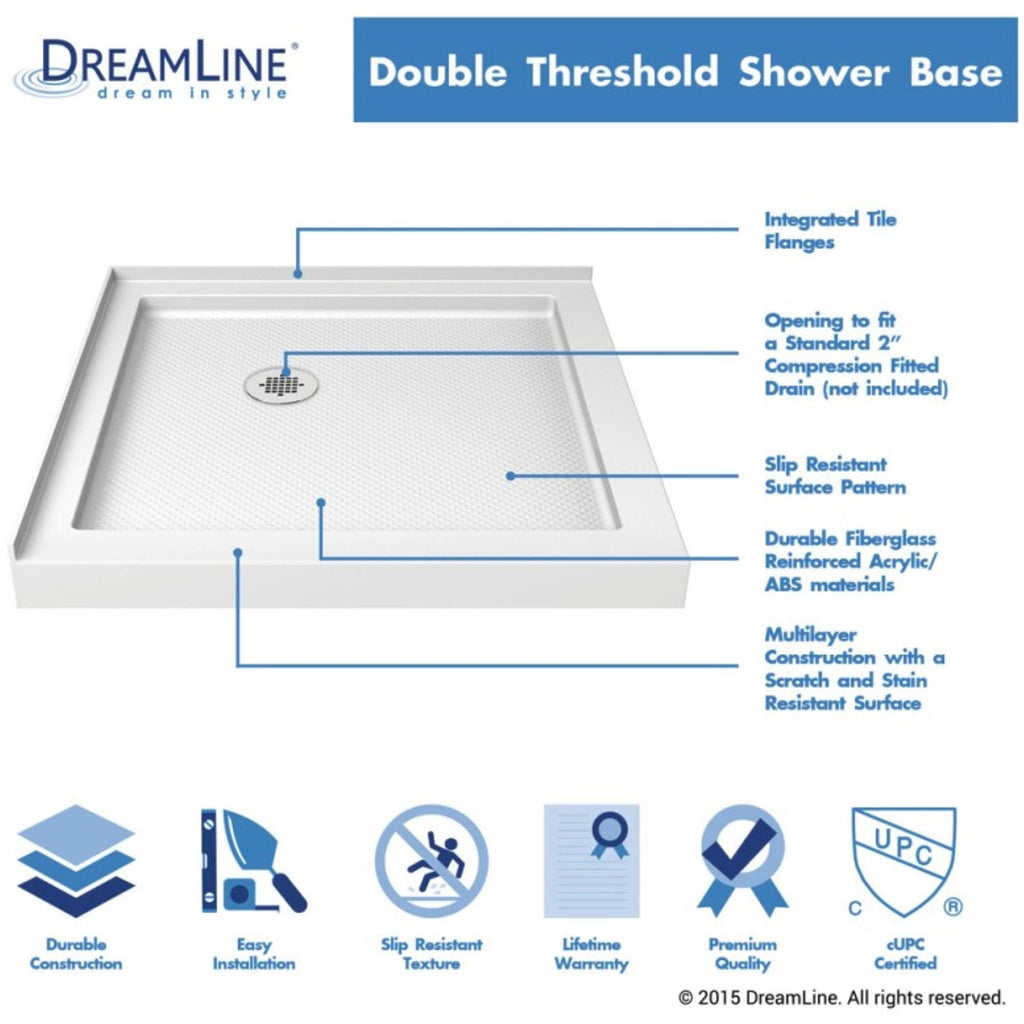 Double Threshold Shower Base B85282