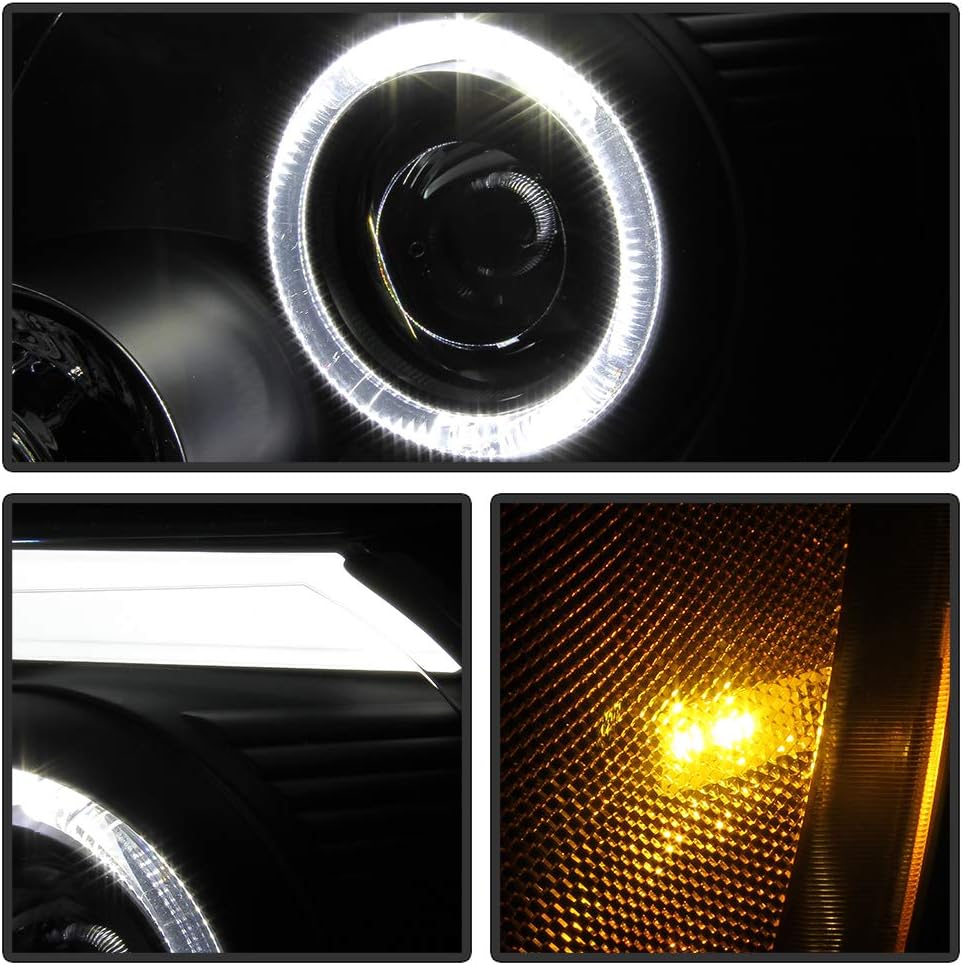 Black Housing LED Projector Headlights for Ford Escape F2717