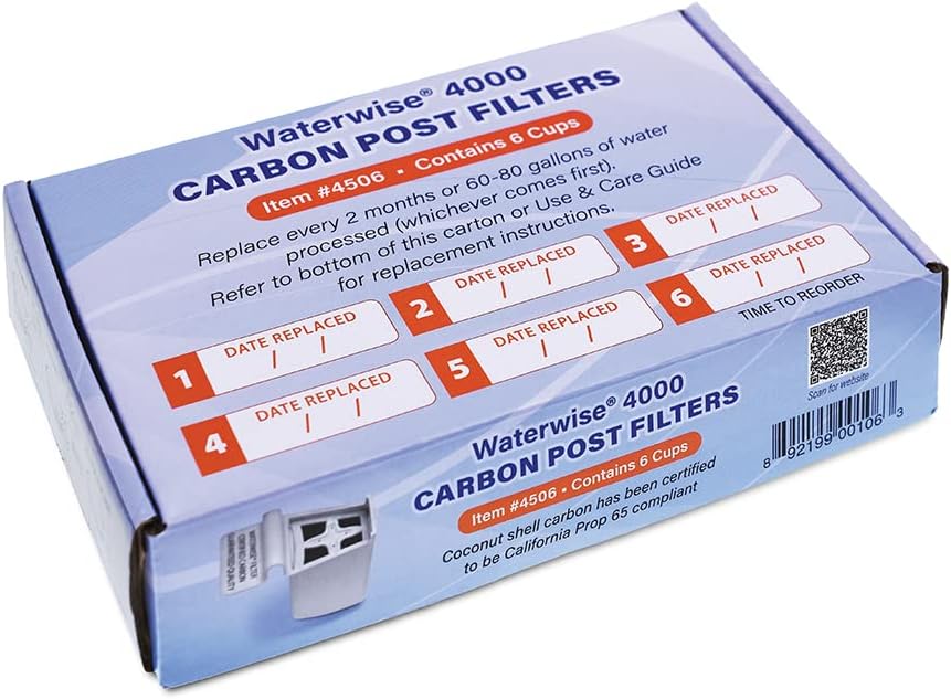 Carbon Post Filter 6 Pack Y749