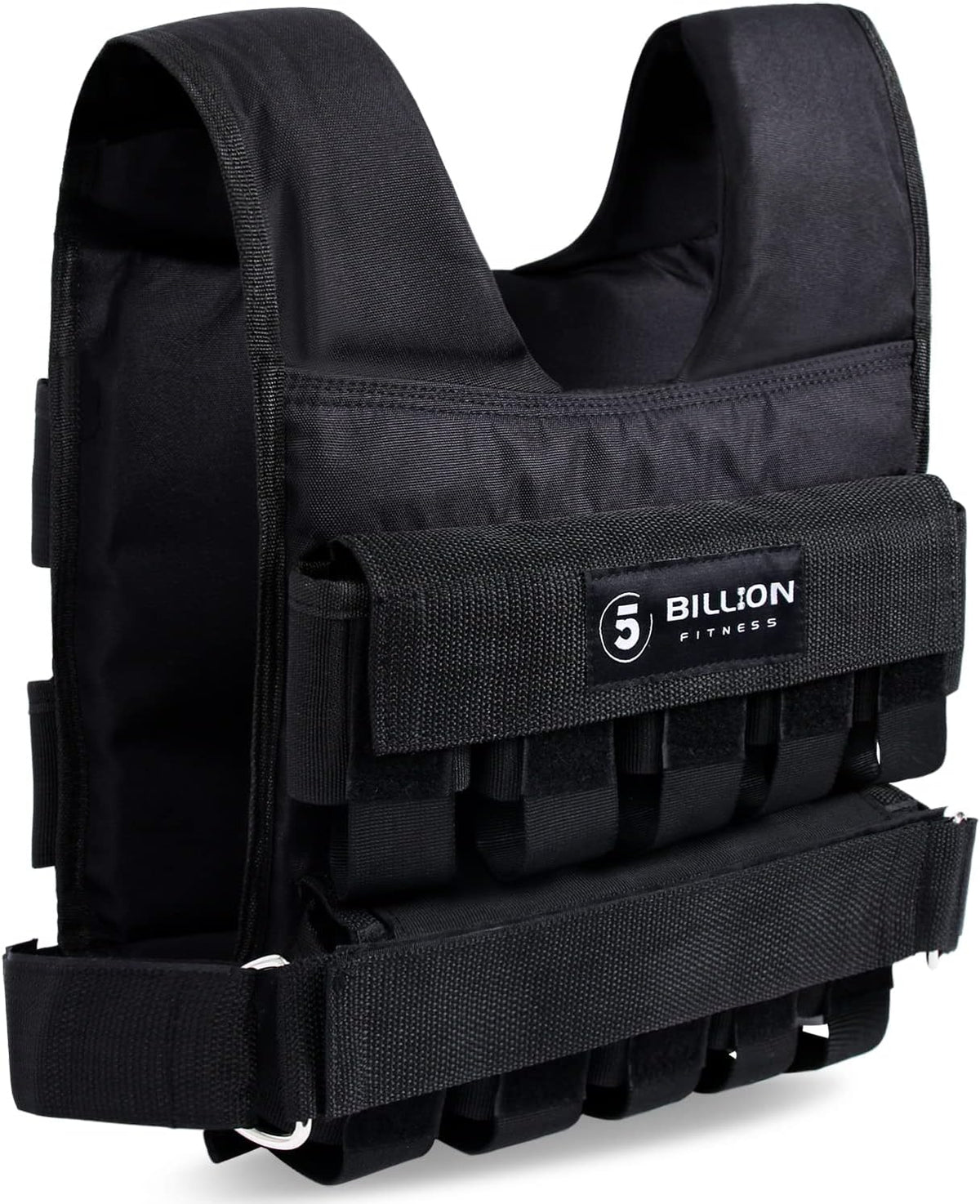 Adjustable Weighted Vest 0-44lbs with Solid Bar Weights D224