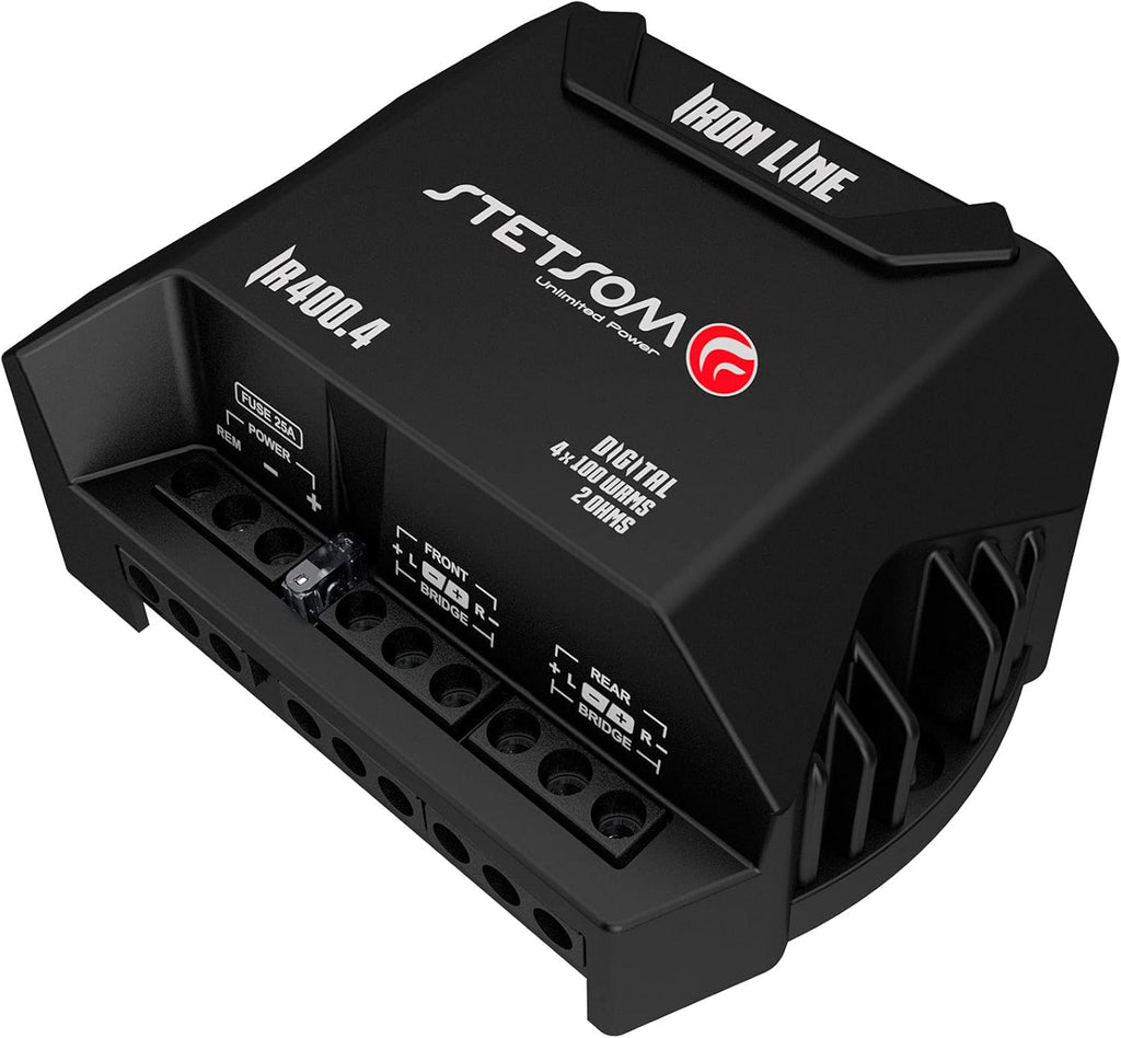 2 Ohms 4 Channels 400 Watts RMS Digital Car Audio Amplifier O419