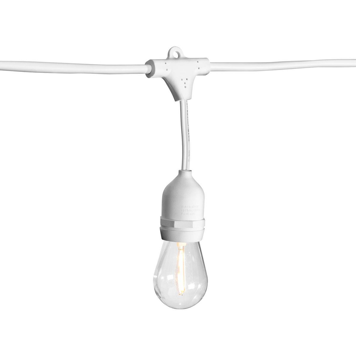 Black LED Outdoor String Lights X1099