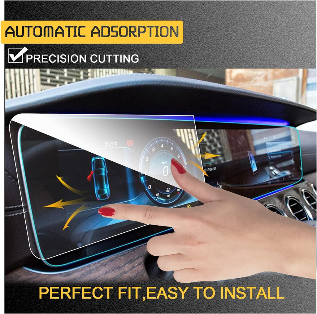 12.3IN Tempered Glass Car Navigation Screen Protector Pack of 2 S7692