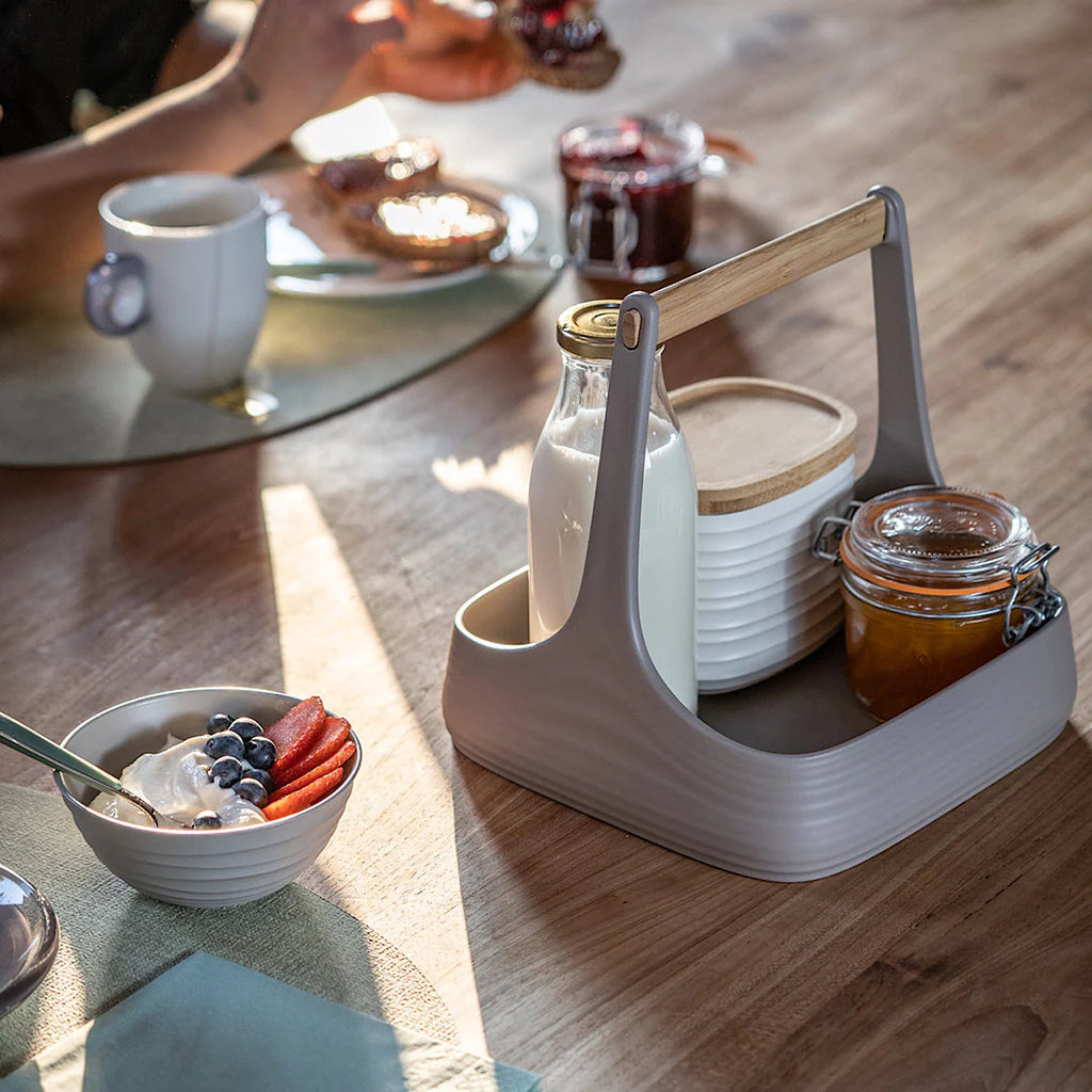 Table Caddy Milk white P35999