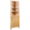 Solid Oak Wood Corner Cabinet G199600