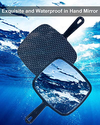 Large Hand Mirror with Handle M42066