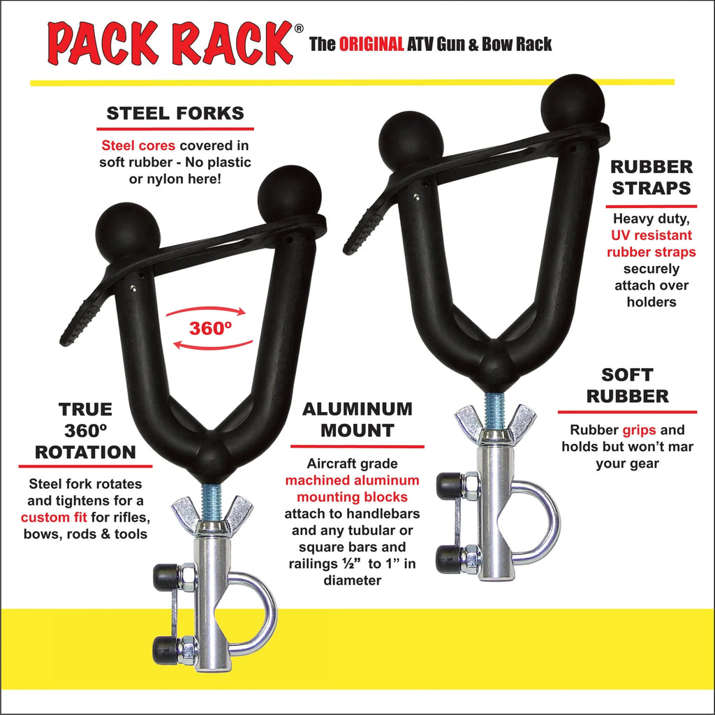 Single Pack Rack Sportsman Gun/Bow Holder K631