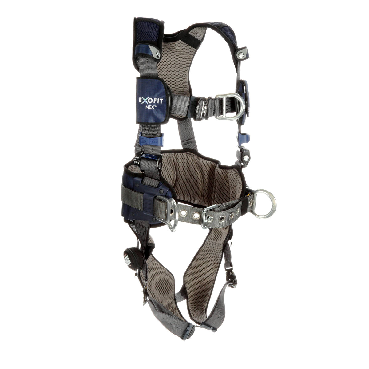 X-Large Gray Construction Style Positioning/Climbing Harness N4696