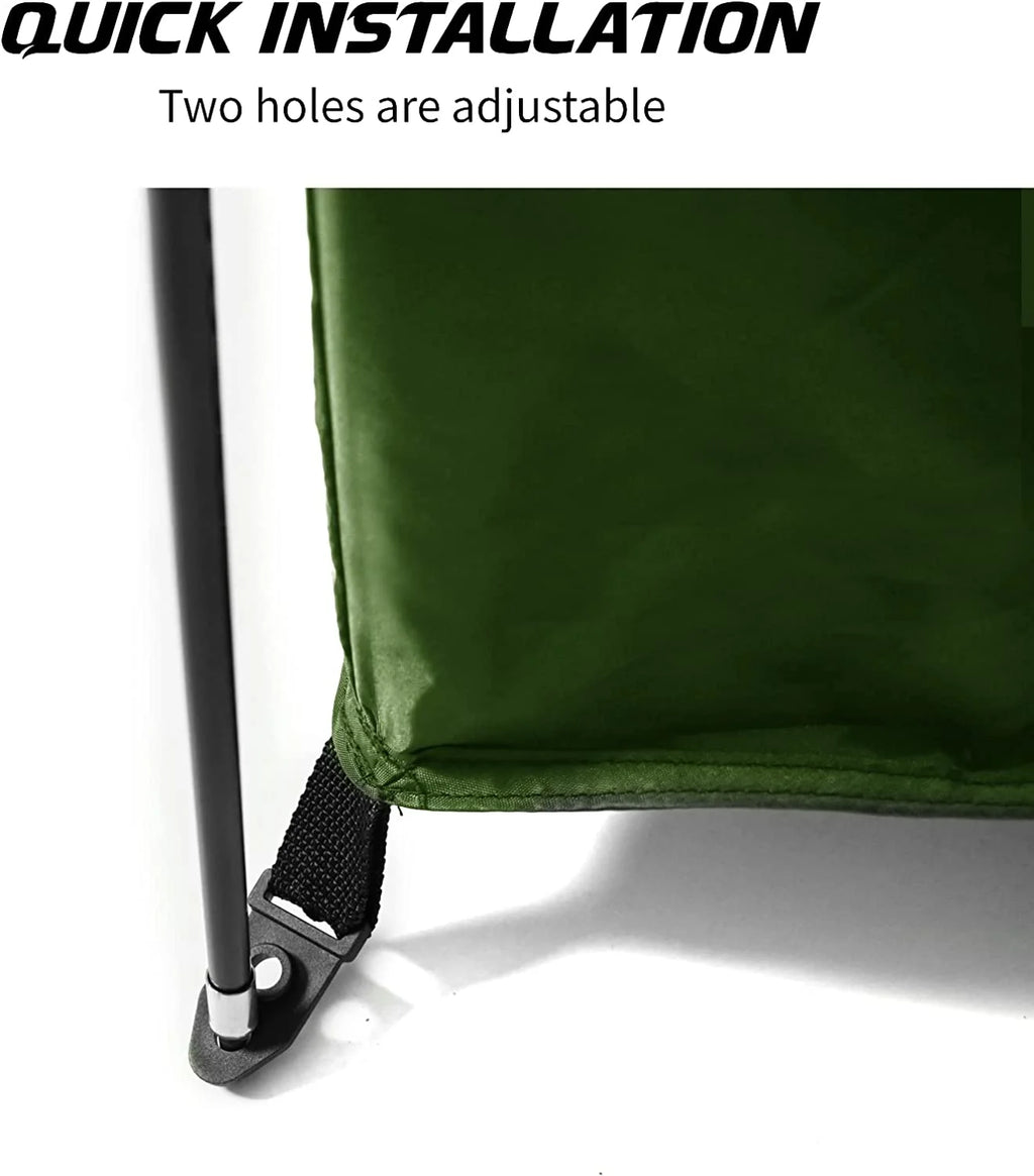 Semicircle Green Waterproof Bike Storage Cover S18861