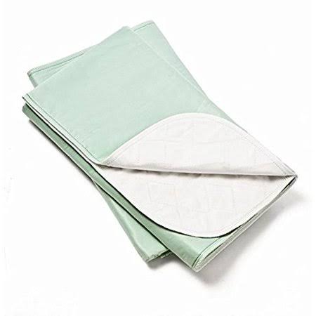 Washable Green Large Reusable Bed Pads, 34x36 in, Pack of 12 R152