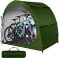 Semicircle Green Waterproof Bike Storage Cover S18861