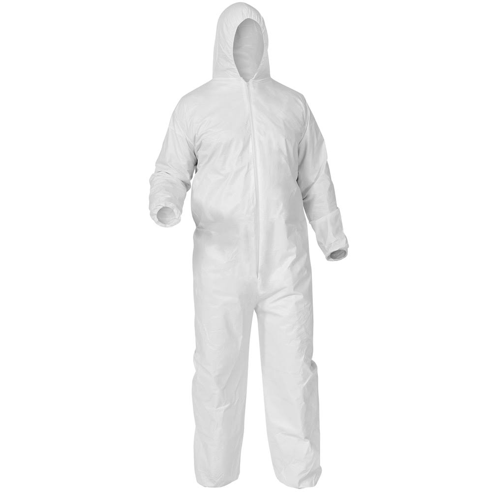 White 4X-Large Liquid and Particle Protection Apparels S2137