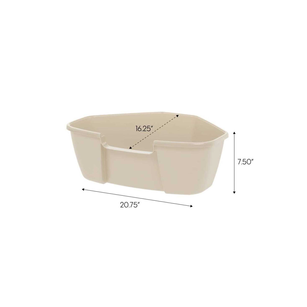 Litter Box with Scoop U1788