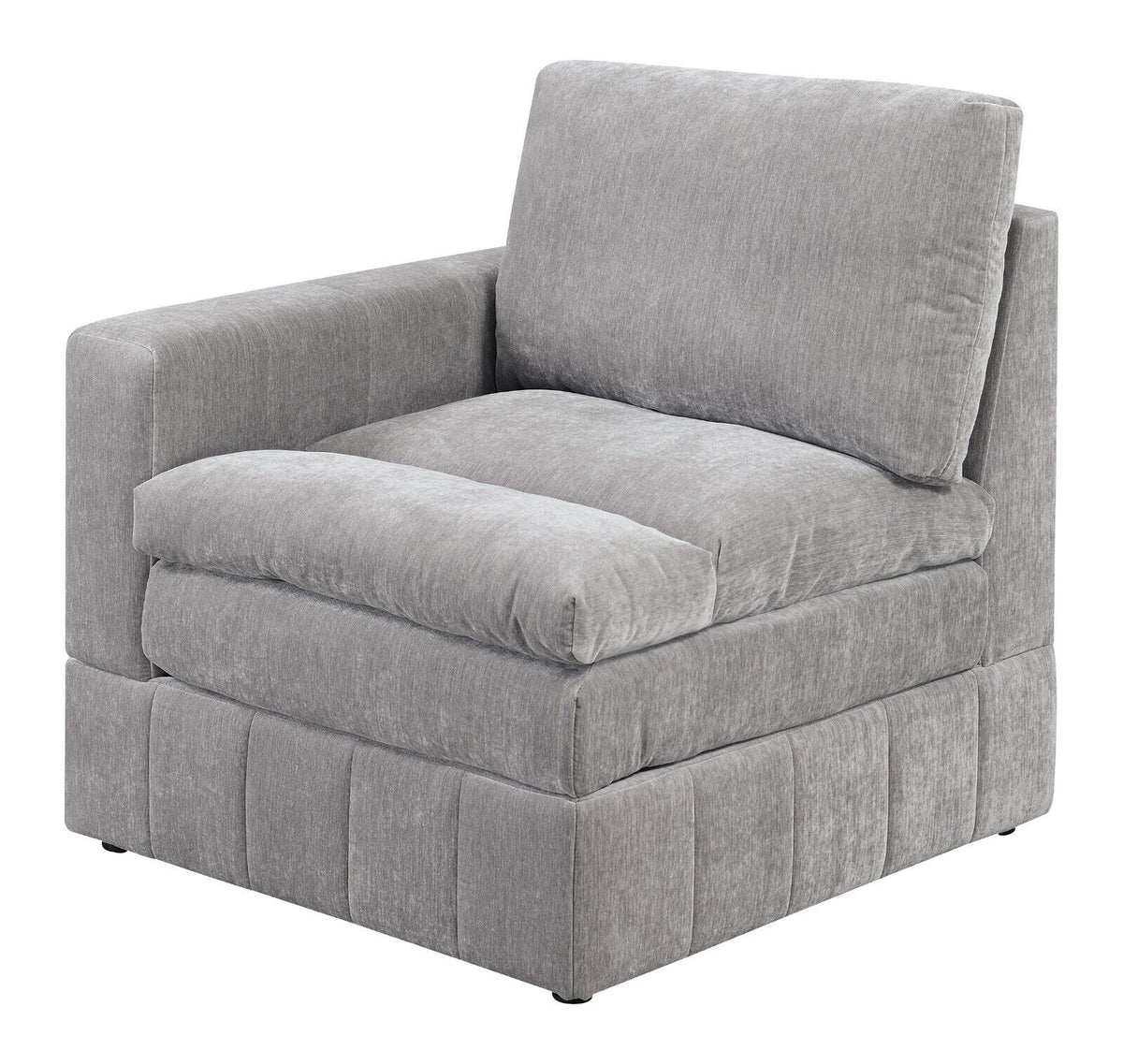 Plush Cushion 5pc Modular Sectional Set Y439