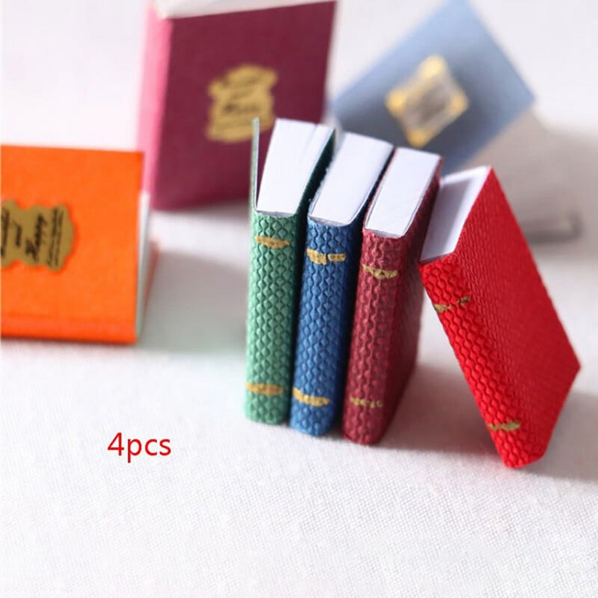 1/12 Dollhouse Miniature Books Model Furniture Accessories G764752