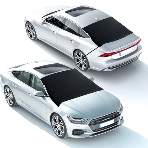 Waterproof Windshield Snow Cover with Side Mirror Covers 2-Pack F873705