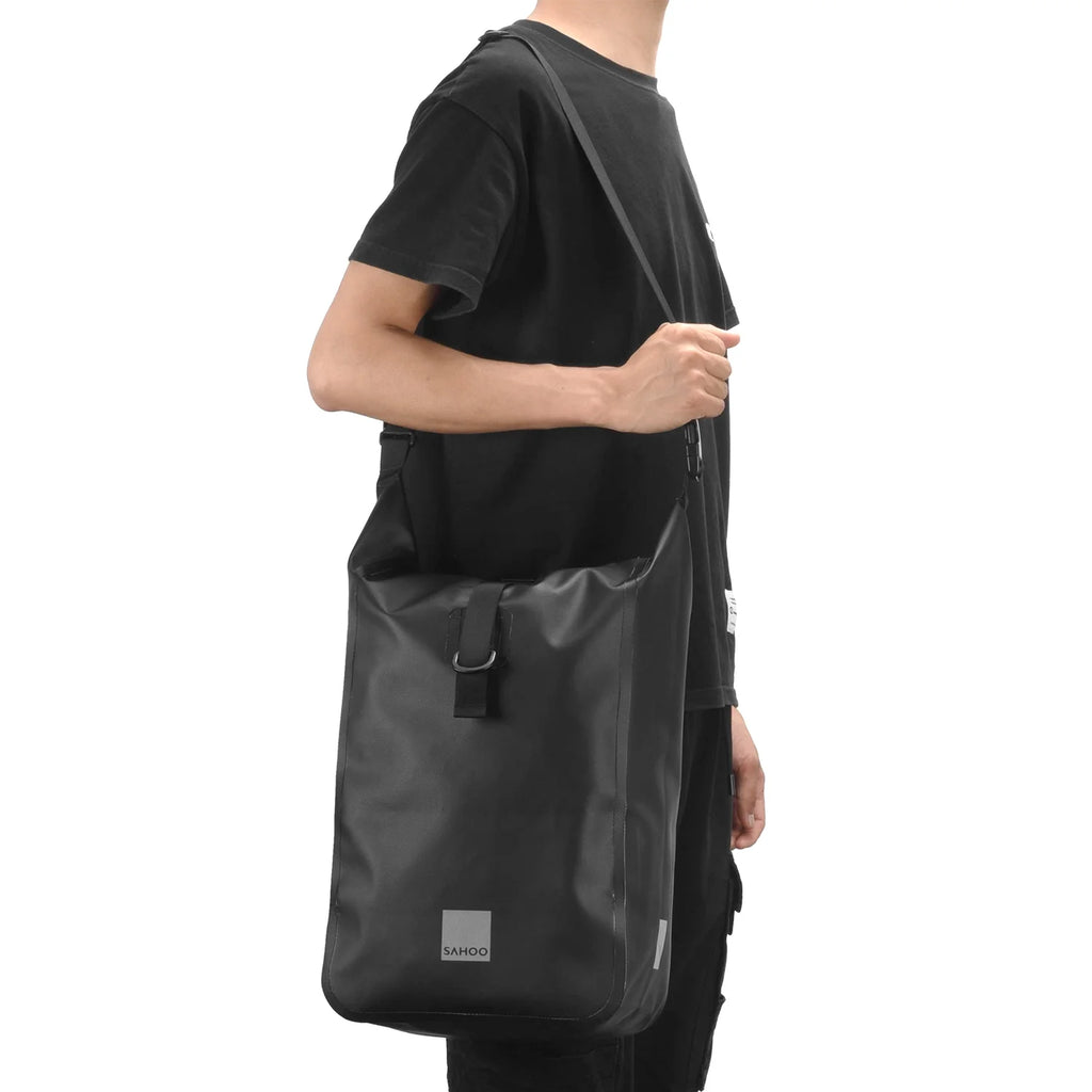 Waterproof Rear Bike Bag with Reflective Strip F786395