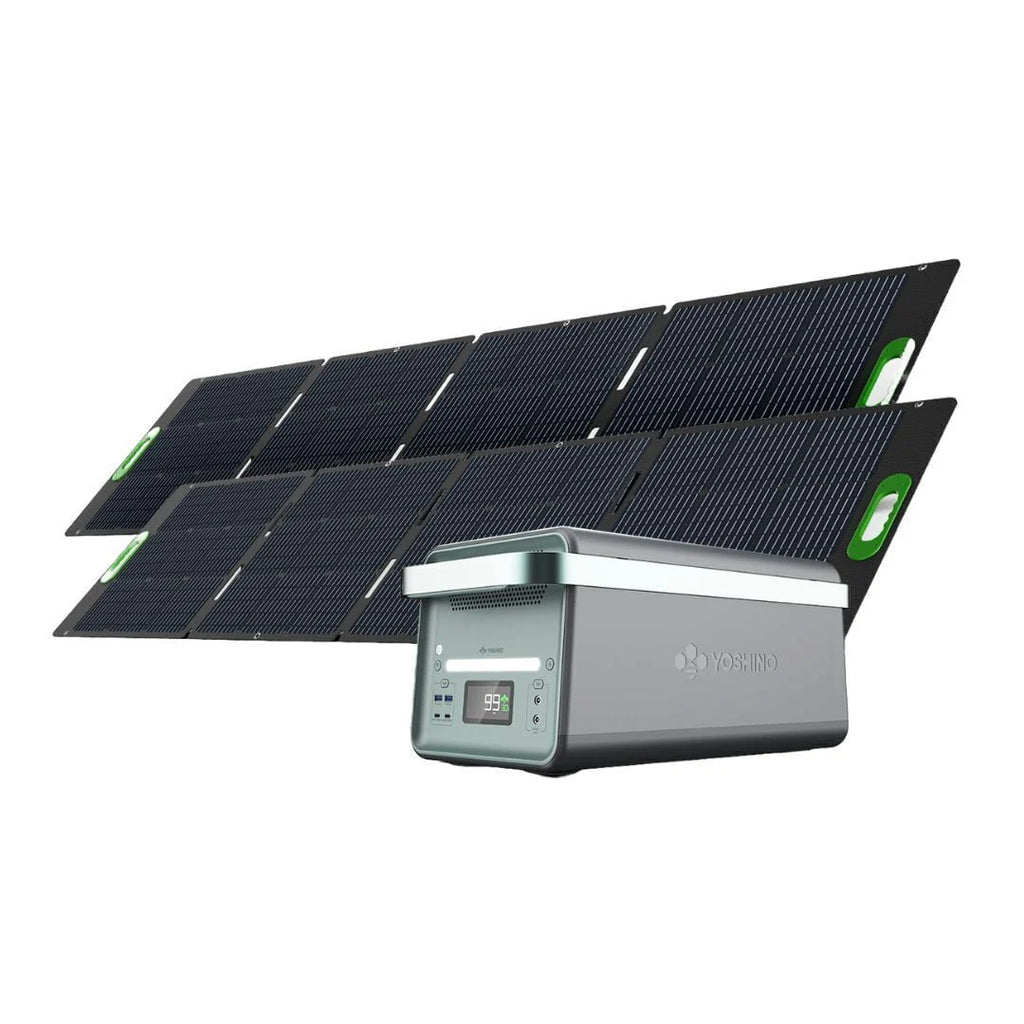 Portable Solar Generator 330W with 100W Solar Panel J870
