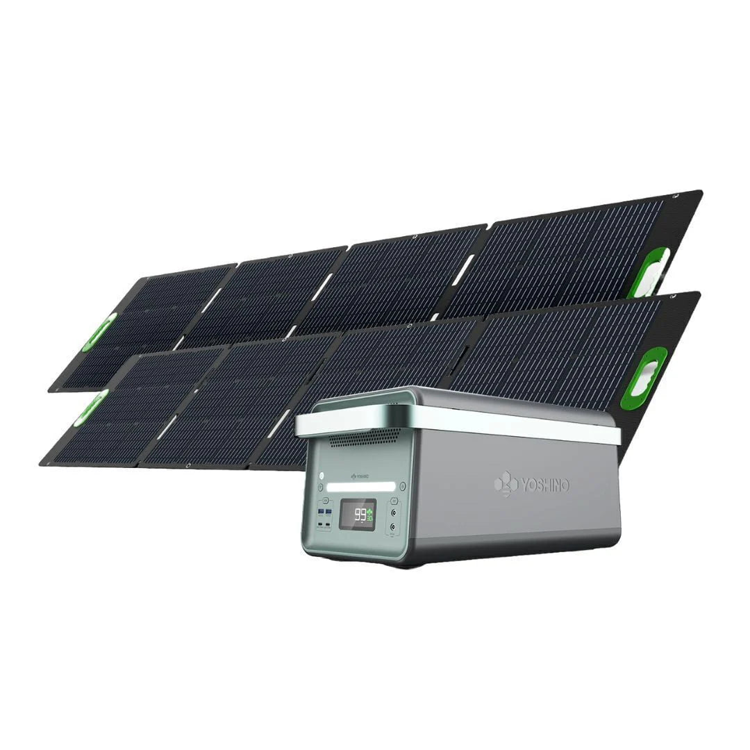 Portable Solar Generator 330W with 100W Solar Panel J870