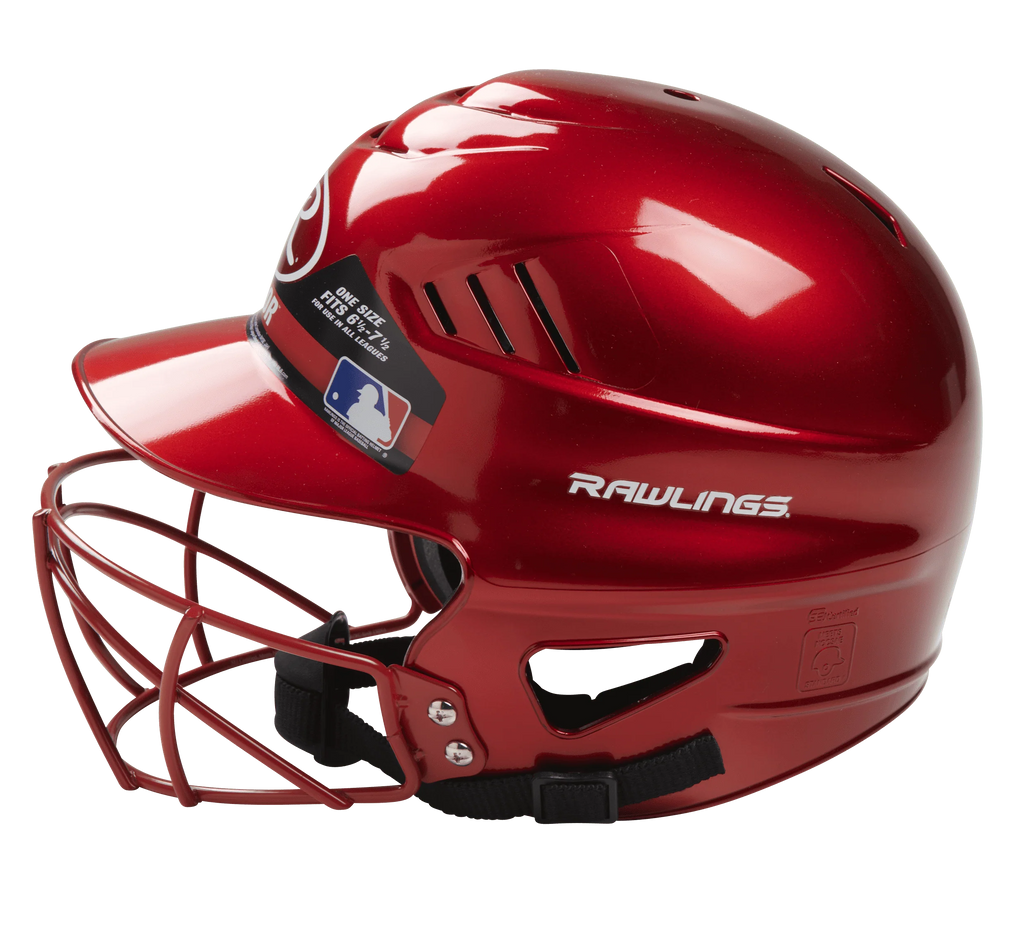 Matte Black Adult Batting Helmet V7609
