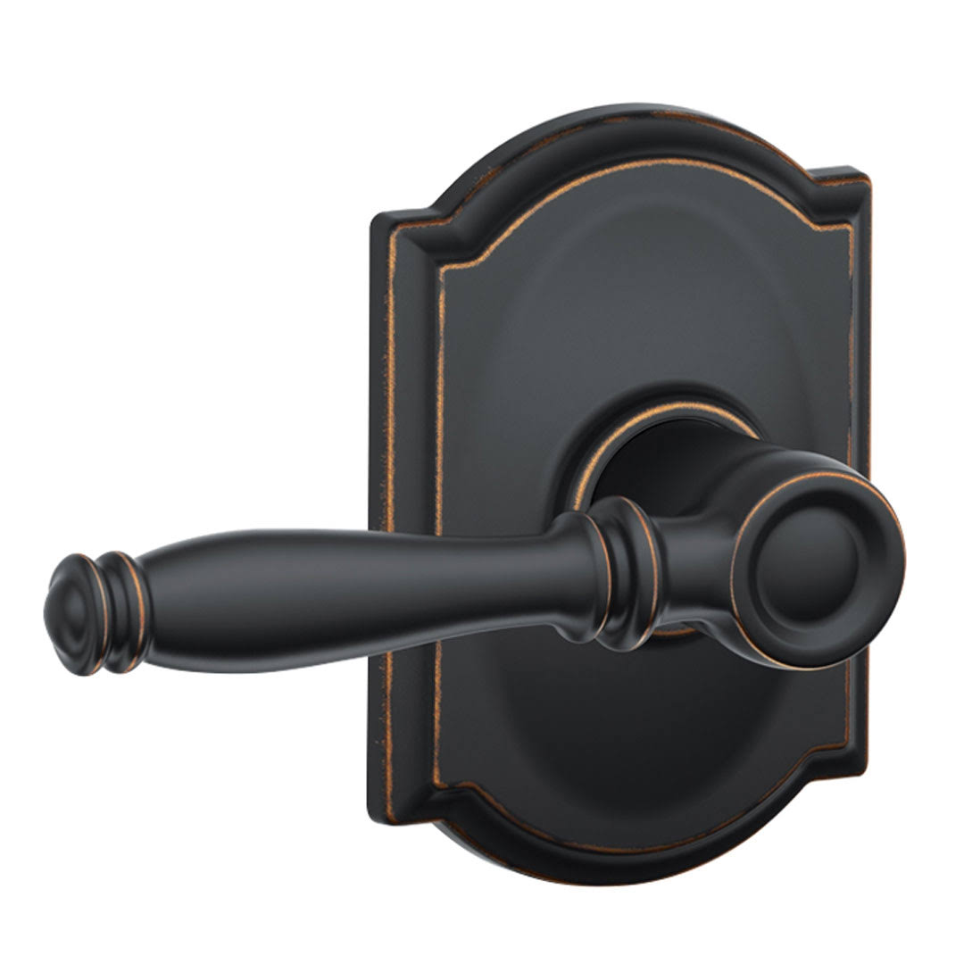 Aged Bronze Passage Lock T296