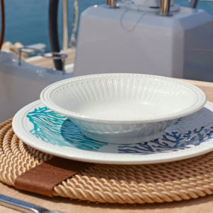 Flat Plate Blue Set 6 pcs U2564