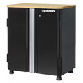24-Gauge Steel 2-Door Garage Base Cabinet in Black D62966