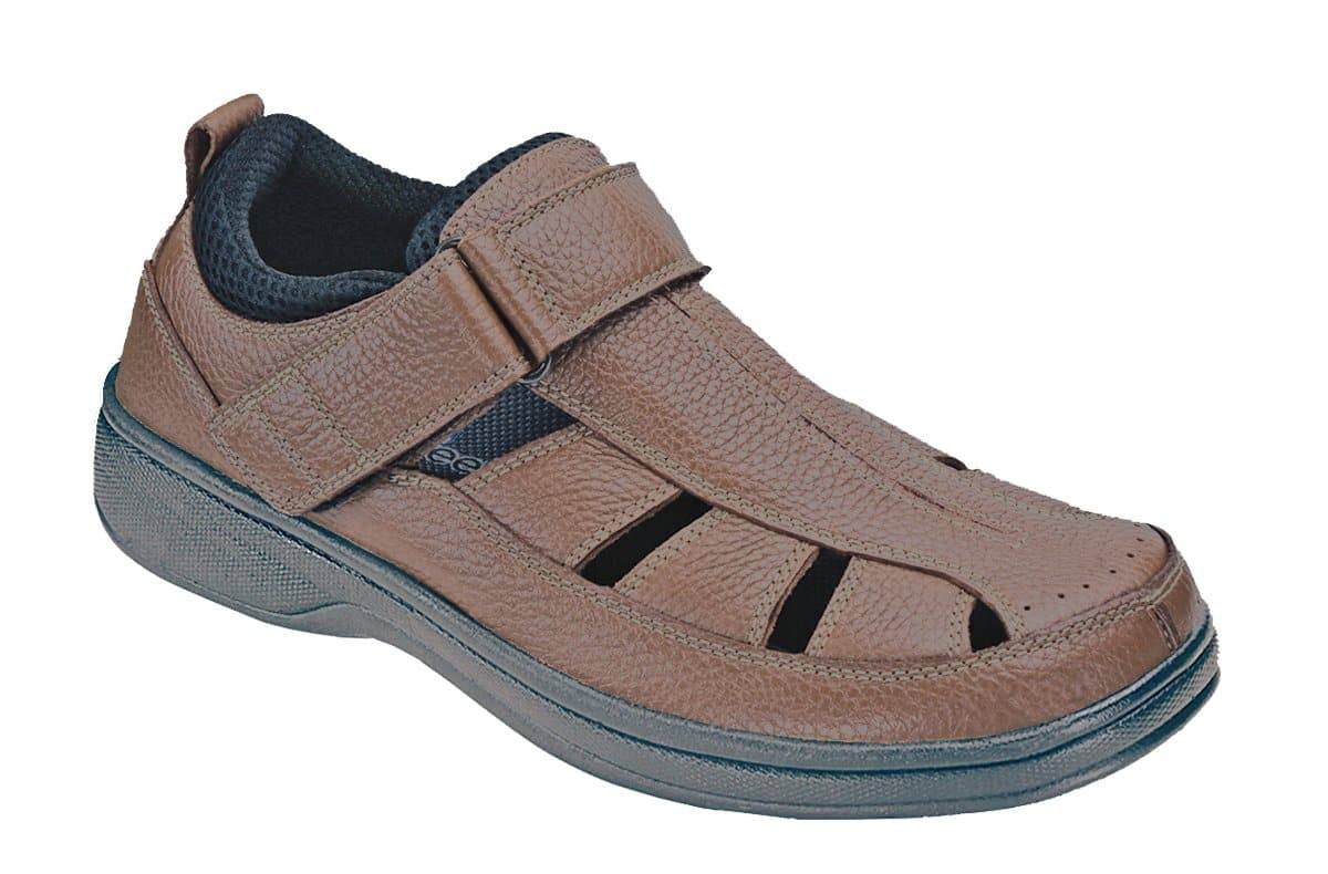 Brown OrthoFeet Shoes E3382