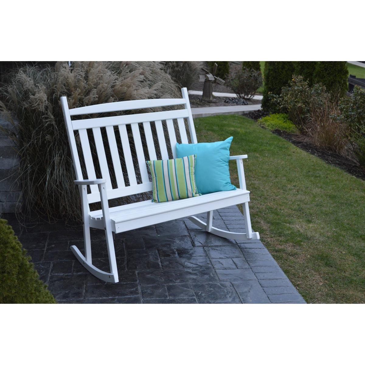Caribbean Blue Porch Rocker U670
