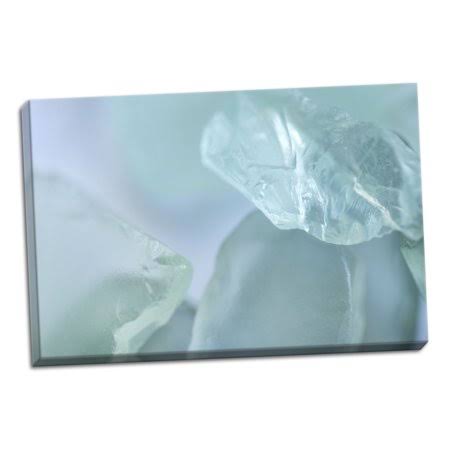 36x24in Hand-Stretched Canvas, Blue L977860