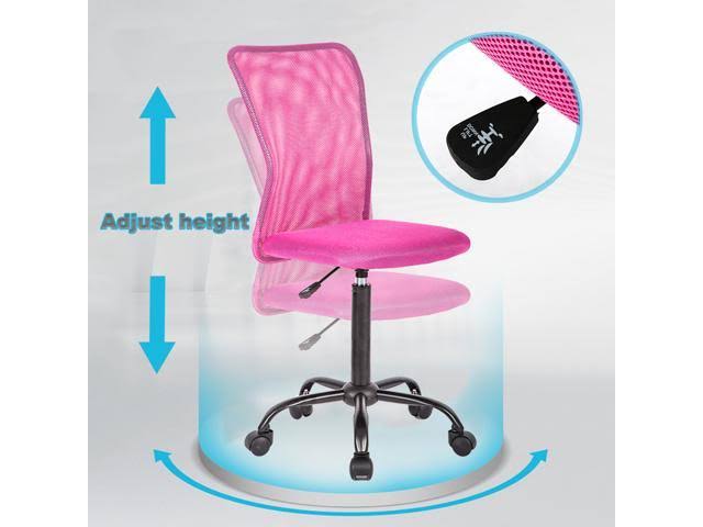 Set of 2 Mid-Back Mesh Ergonomic Swivel Office Chair B695173