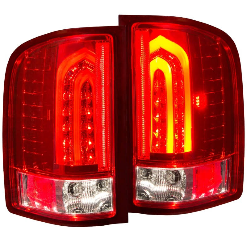 Red/Clear LED Tail Lights B132001