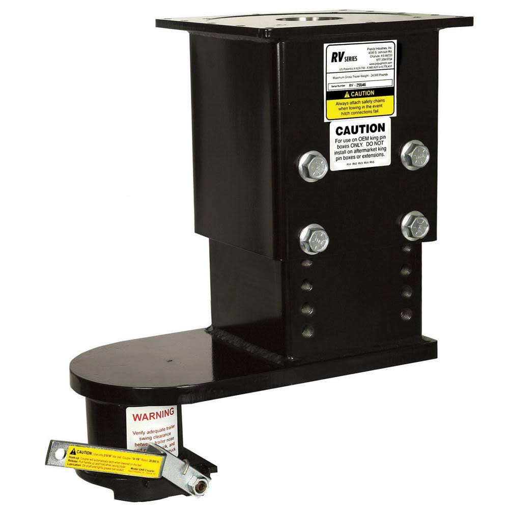 Fifth Wheel Gooseneck Adapter for RV Trailer O7624