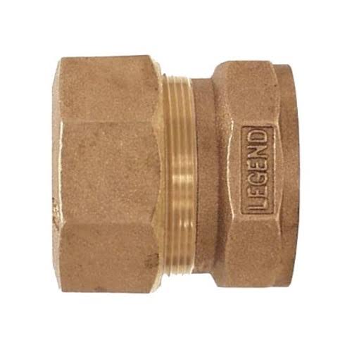 Lead Free Brass Compression Coupling Q637