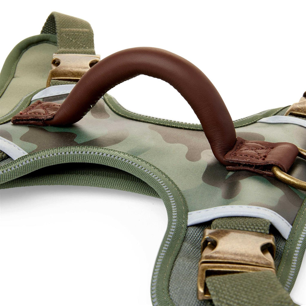 Reflective Camo Dog Harness Y9644