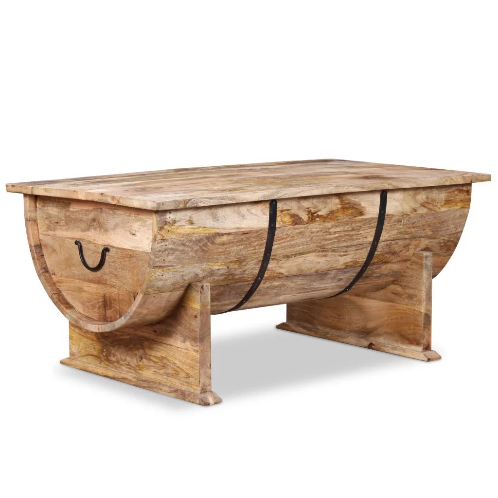 Vintage Solid Mango Wood Coffee Table W798