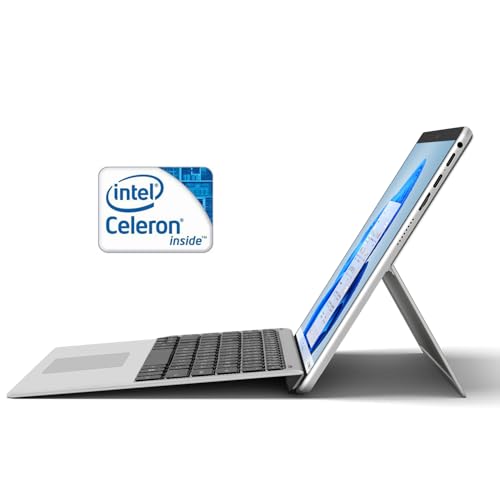 2-in-1 Touch-Screen Laptop 12.3" 3K IPS Tablet PC with Keyboard 8GB RAM 256GB SSD Silver I3821
