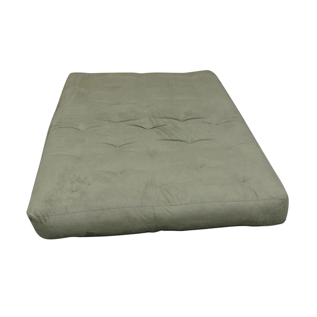 Queen Sage Microfiber Cotton Futon Mattress X193506