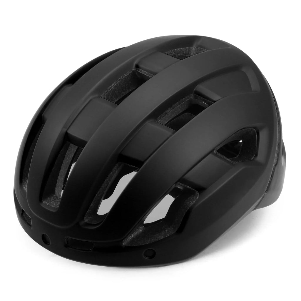 Lightweight Cycling Helmet with Rear Light and Magnetic Goggles Z24417