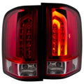 Red/Clear LED Tail Lights B132001
