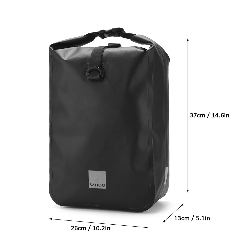 Waterproof Rear Bike Bag with Reflective Strip F786395