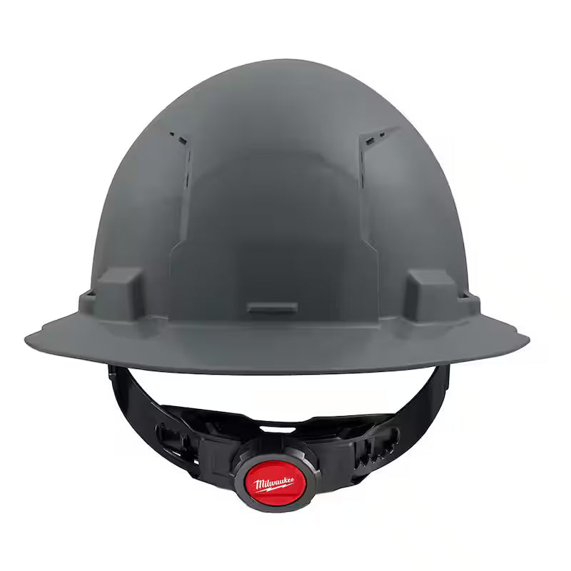 Gray Type 1 Class C Vented Hard Hat 10-Pack T742