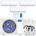 36,000 BTU 3 Zone Ductless Air Conditioner and Heat Pump T477803