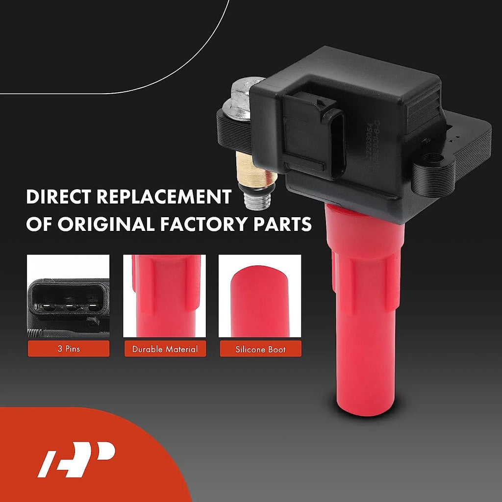 Set of 6 Ignition Coil Pack and Iridium Spark Plugs T58085